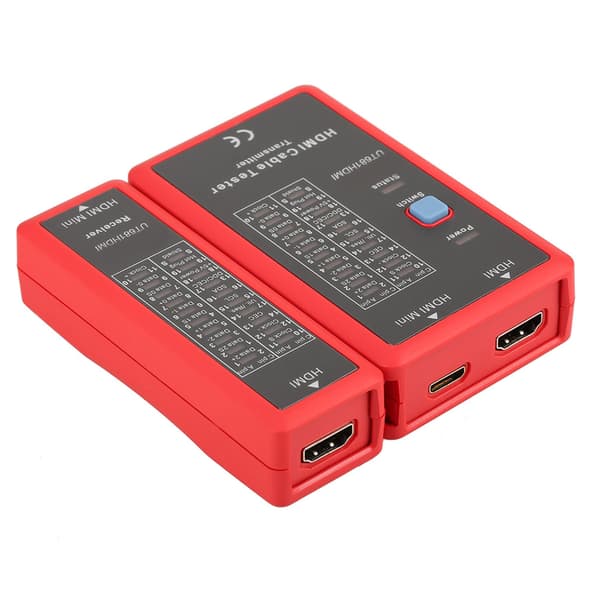 UT681 HDMI Mini HDMI Datakabel Tester - 20 LED-statusindikator