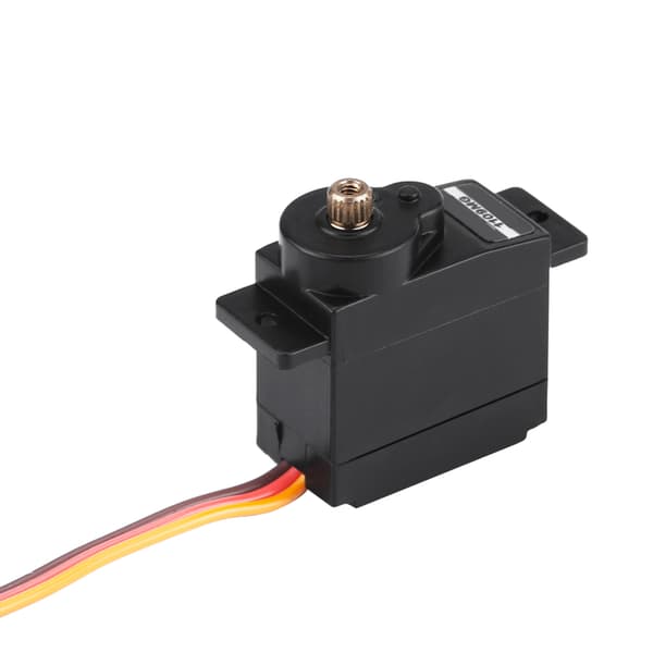 Micro Metal Gear Analog Servo til RC modelfly - 10g, 4,8-6V