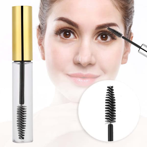 5 farver 10 ml tom mascara-rørbeholder med stav #2