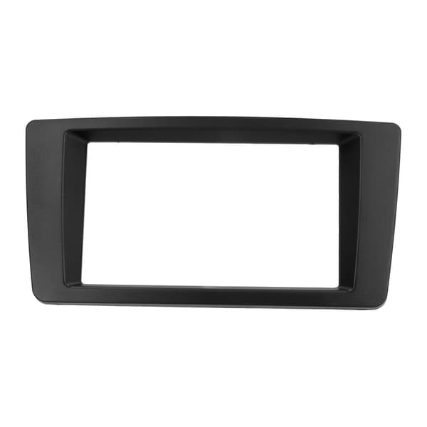 2‑DIN Fascia Navigation Trim Kit Central Control Dashboard Panel Ersättning för Octavia 2004‑2013