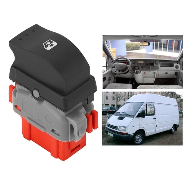Renault Master MK2 1998 2012 Strømvindusbryter Kontrollknapp 8200502452