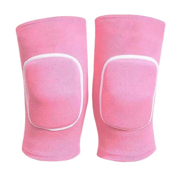 Ett par halkfria mjuka knäskydd för dans som andas Pink L