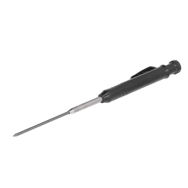 Graveringspen med wolframcarbidspids 2,8 mm sort med 3 farvepatroner