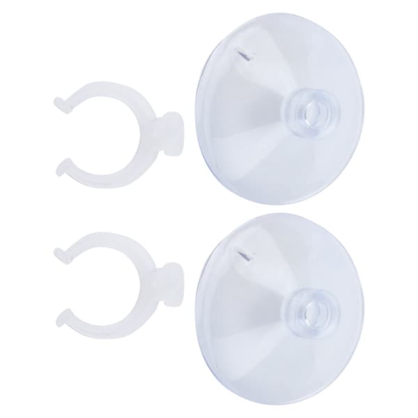 Kraftig akvarium sugekopp med klips 16mm til 22mm
