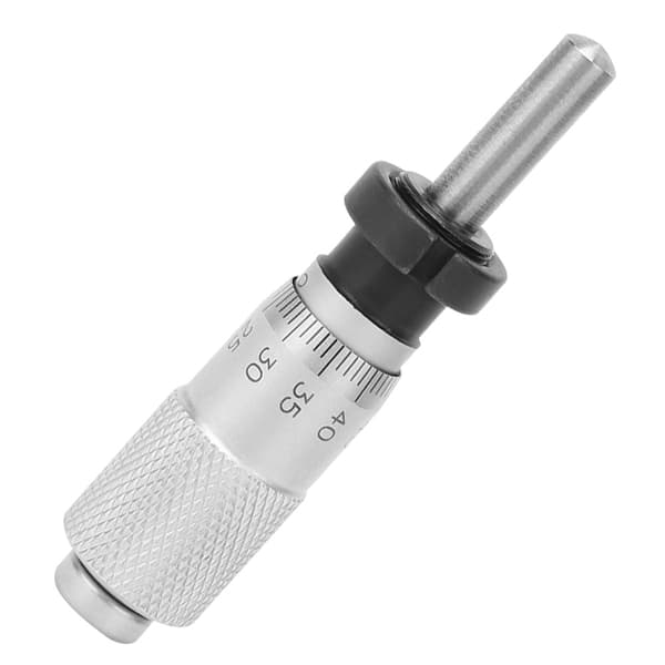 0-13mm Mikrometer Platt Kulhuvud Finjustering Precisionsinstrument Kulhuvud med Mutter