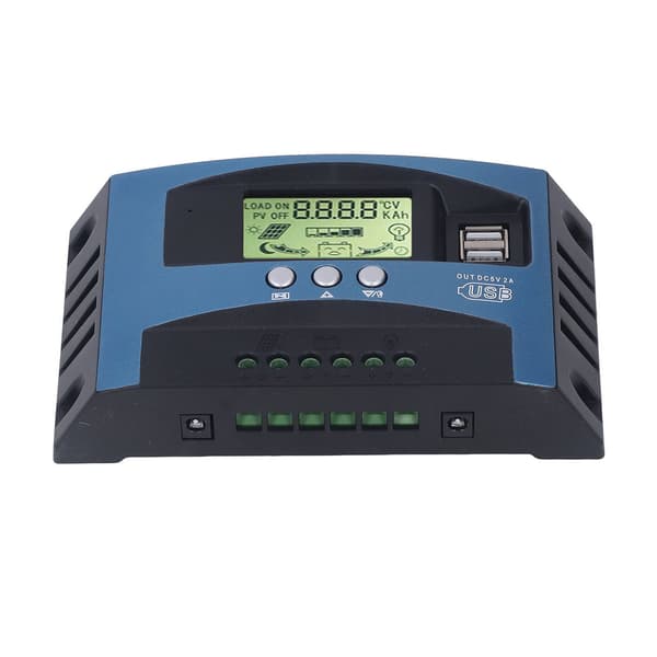 MPPT Solar Charge Controller 100A 12V 24V Digital Display Realtidssporing PV