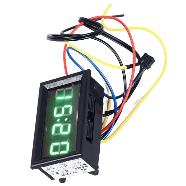 Bil Smart Digital Termometer 3 i 1 Nattlampa LED Digital Display Elektronisk Klocka Voltmeter