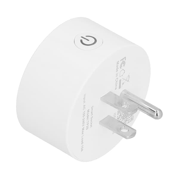 Smart WiFi Uttag med Timer Fjärrkontroll Röstassistent US 90 250V