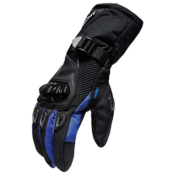 motorcykel ridhandskar blue XL