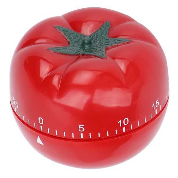 Tomatformad Mekanisk Rullande Timer Hem Skönhetssalong Roterande Nedräkningstimer