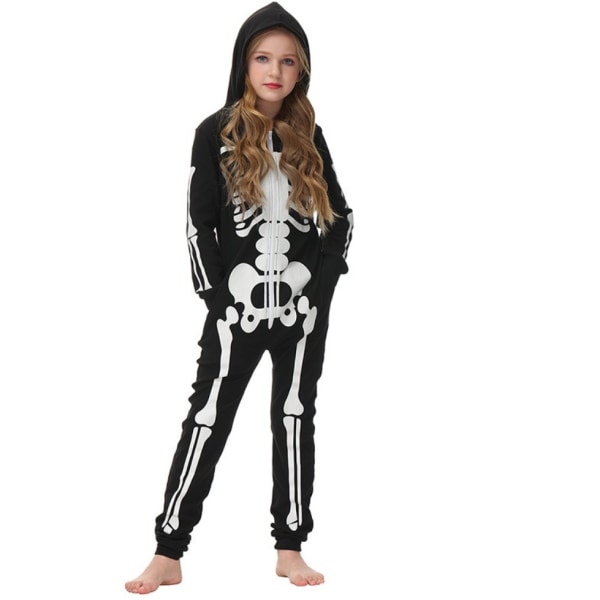 Slim Fit Skull Bodysuit KIDS 8-9Y