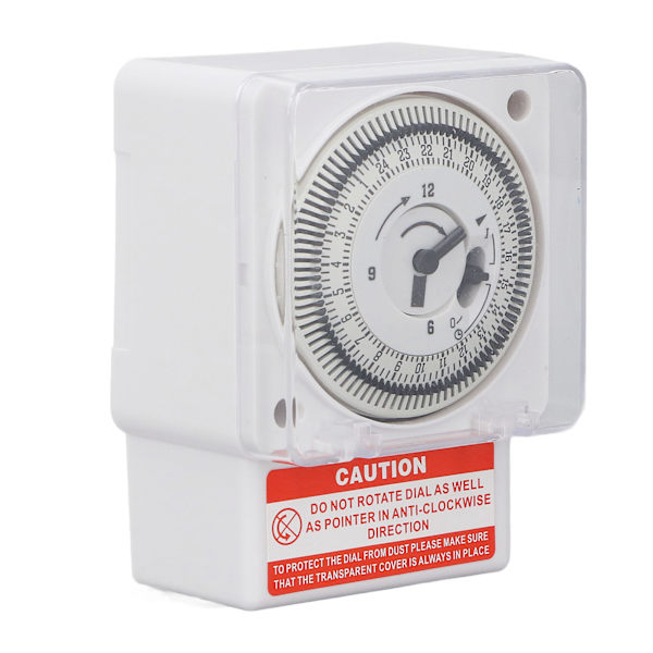 Mekanisk Timer 24 Timmar 15 Minuters Intervall Klocktyp Industritimer AC220V