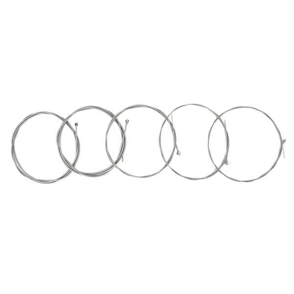 Basgitarrsträngar Lindade Nickel Legering Naturlig Känsla Runda Bassträngar för Basist 5 Strängar BW830
