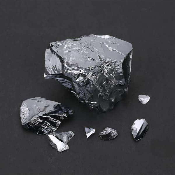 Högrent kiselmetall 99,99 monokristallint Si-block 50g