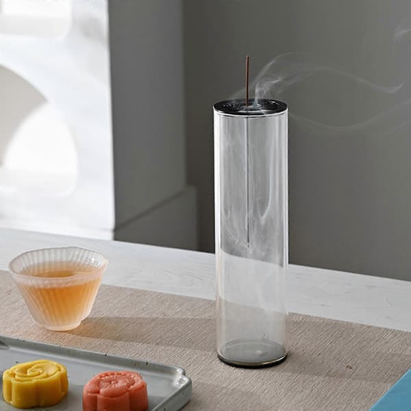 Glassduftdispenser Duftholder Ornament Egnet for biler, hjem og arbeidsplasser Gull Or