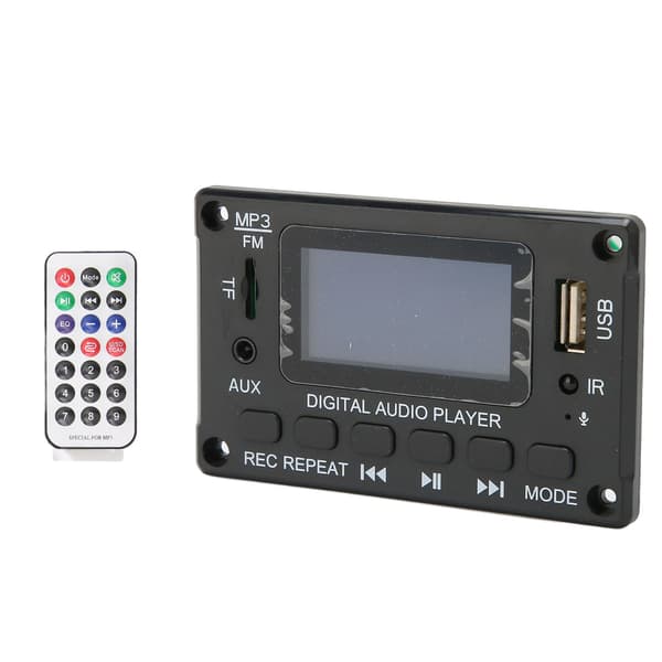 Bluetooth-dekooderikortti LCD-näyttö Monitoiminen auton MP3-soitin