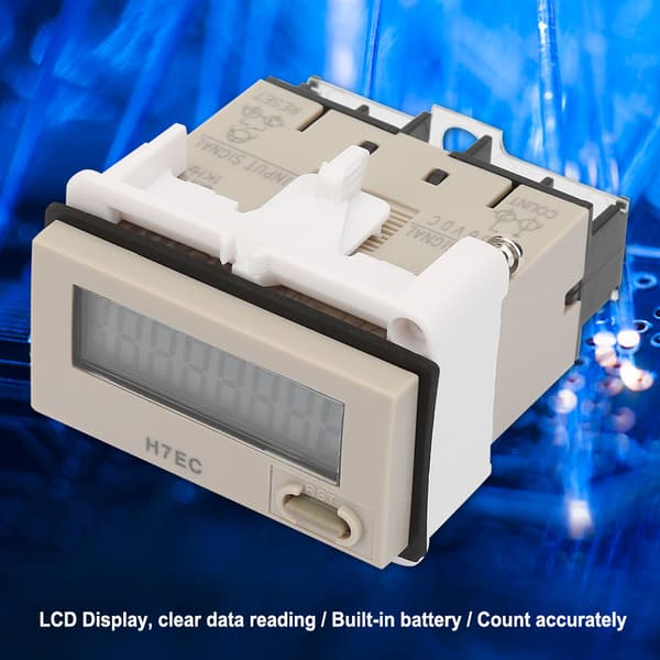 8-sifret LCD Digital Teller H7EC NV DC 3 36V