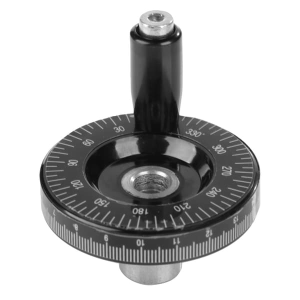 63mm Solid Bakelitt Håndsveiv Skala Maskintilbehør