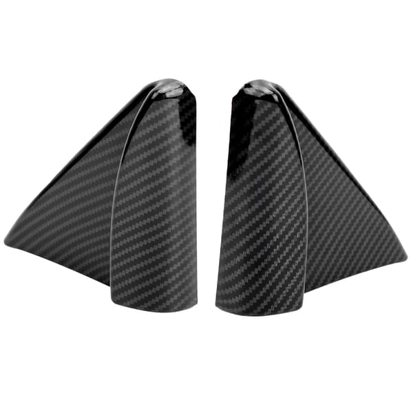 Innvendig A-stolpe Triangulær List Vindskjerm Dekor Karbonfiber Stil Passer for Nissan Navara/NP300/Frontier 15-19