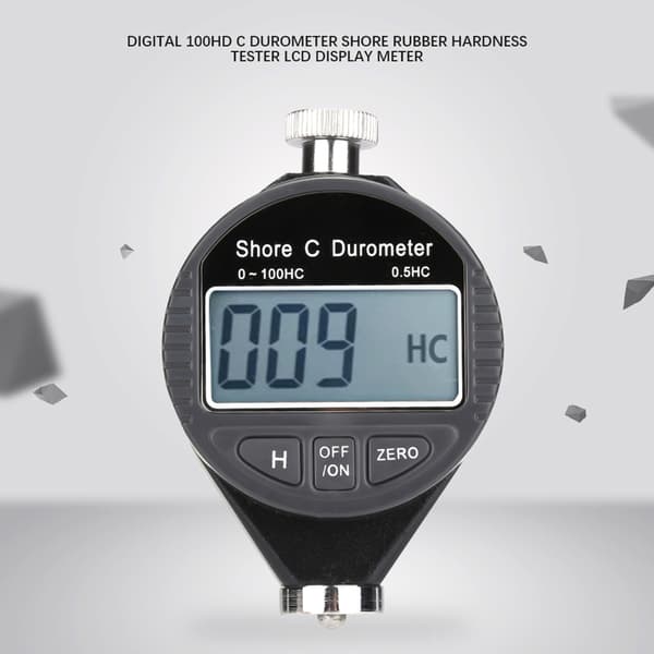 Digital 100HD C Durometer Shore Hardhetstester LCD-skjermmåler