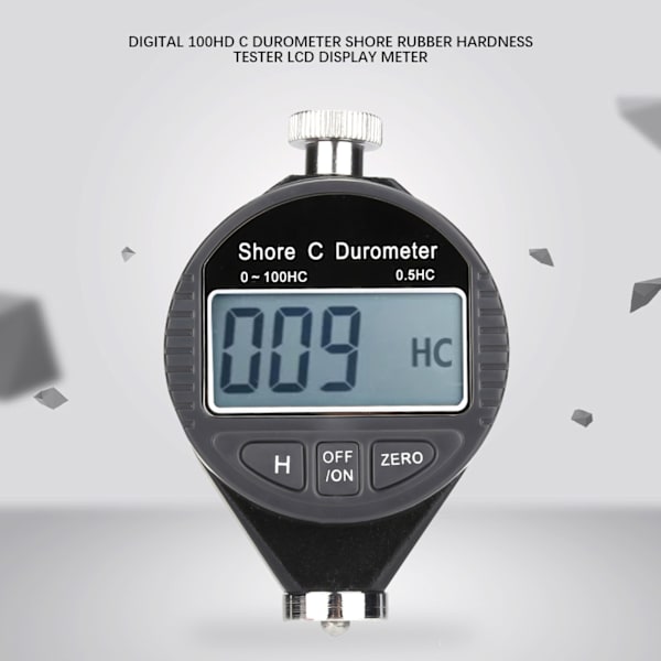 Digital Gummihardhetstester 100HD C LCD-skjermmåler