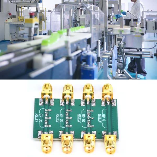 DC 4.0GHz SMA Dobbelt Hun RF Dæmper 50 Ohm