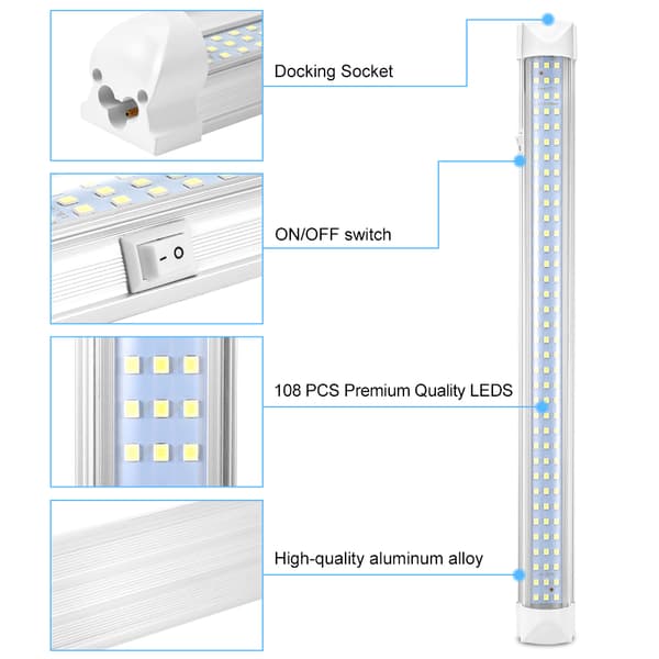 FBA DC12V LED-sisävalaistus RV-lamput 2 kpl