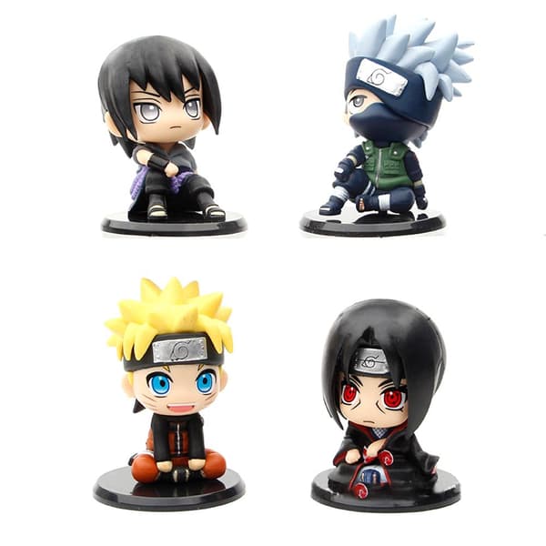 Anime Q Version PVC Action Figur Modell Leksak Samling Docka Present till Barn