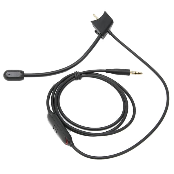 Mikrofon brusreduceringskabel med tystnadskontroll för QC35 II Gaming Headset