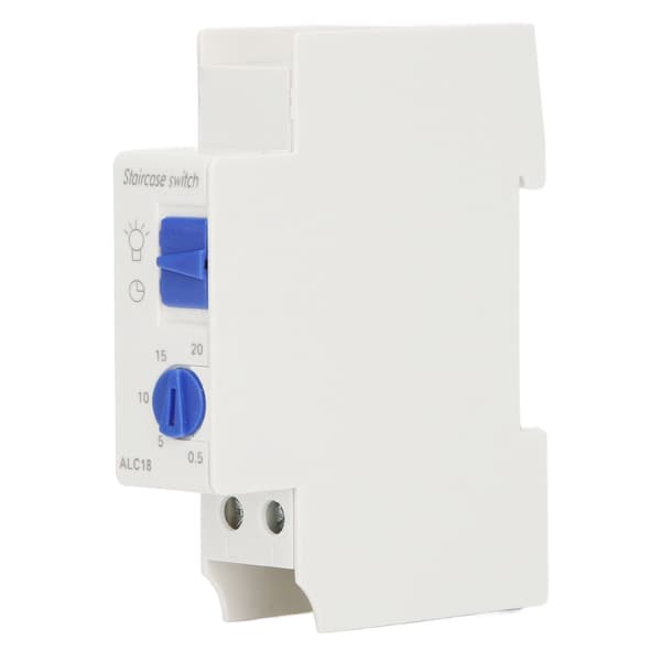 ALC18 DIN-skena Mekanisk Timer Switch 16A 220-240VAC 0.5-20min Tidsstyrning