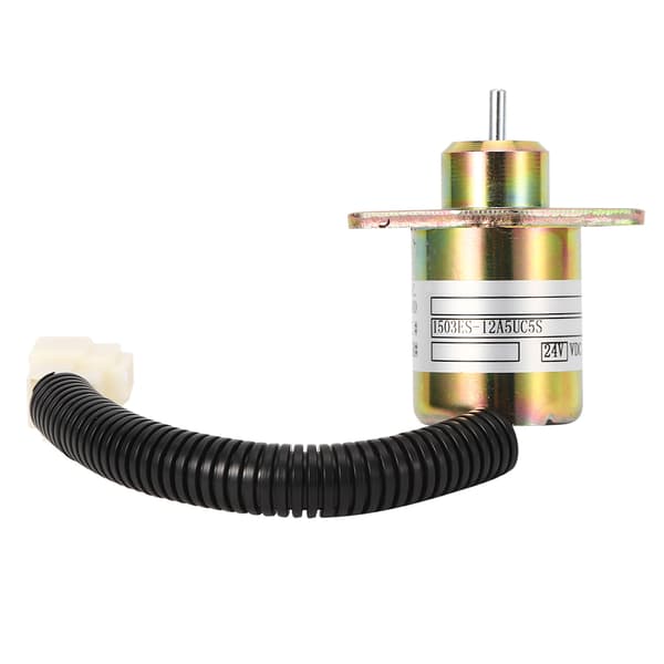 Kubota 05 Serie Stålskal DC 24V Motor Stop Solenoidventil 1503ES-12A5UC5S