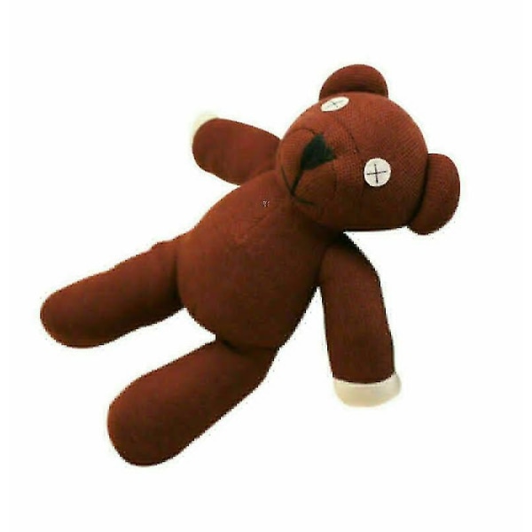 Mr Bean Teddy Pehmo Doll Ruskea 25 cm täytetty figuuri Kids Gift C