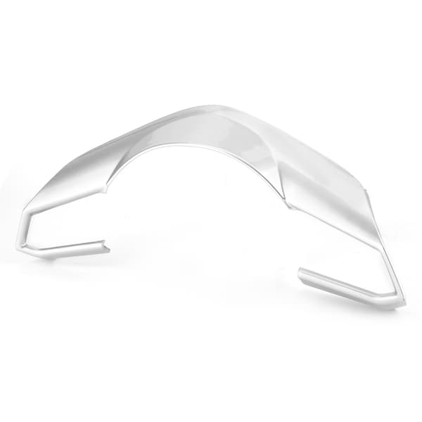 Rattskinn Dekor for Rattet Bil Interiør Tilpasset for Mazda 3 Axela/CX‑4/CX‑5 2017-2019 Sølv