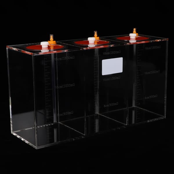 Akryl Doseringspumpbehållare 4,5L Transparent