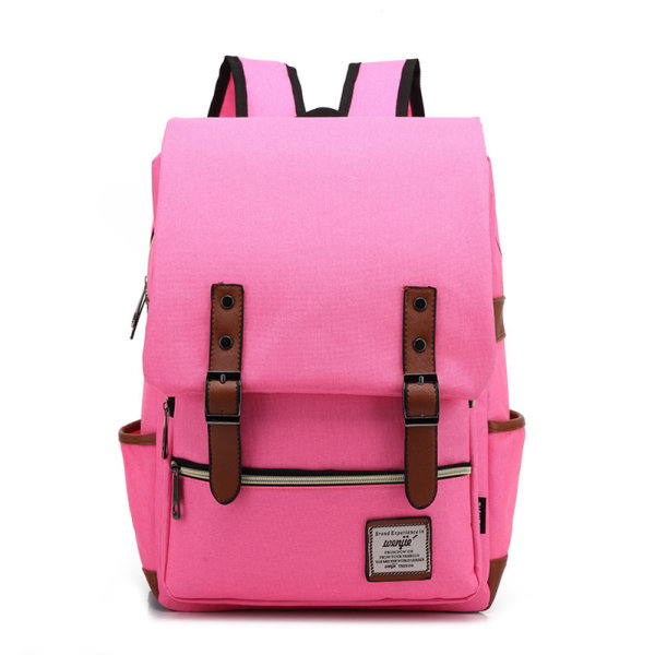 Smal bärbar ryggsäck, vintage rivsäker affärsväska för Travel College School, Casual Daypacks för män kvinnor, passar Macbook upp till 16 tum