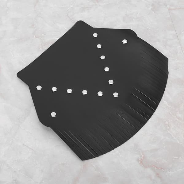 Motorcykel Bakskärm Stänkskydd Modifiering Dekoration Svart