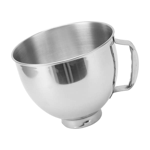 Rustfri stålbolle 4,5 Quart med håndtak for KitchenAid Artisan 5QT