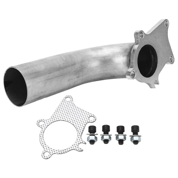 57 mm Turbo Udstødning Stoprør Dump Pipe med Pakning 5 Bolte Flange Rustfrit Stål Turbo Dump Pipe Erstatning for T3 T4 T04E