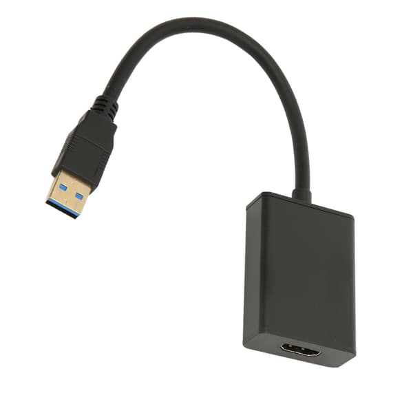 USB 3.0 til HDMI-adapterkonverterer 1080P HD multimedia plug and play-kabel for Windows 7 8 8.1 10 XP