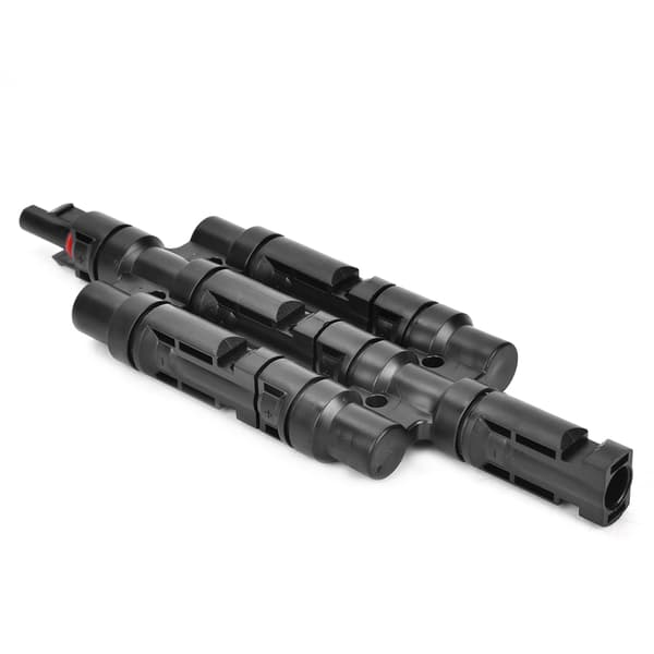 2 i 4-veis solcellekabeladapter 1 til 3 T-type solcellepanelkabeladapter