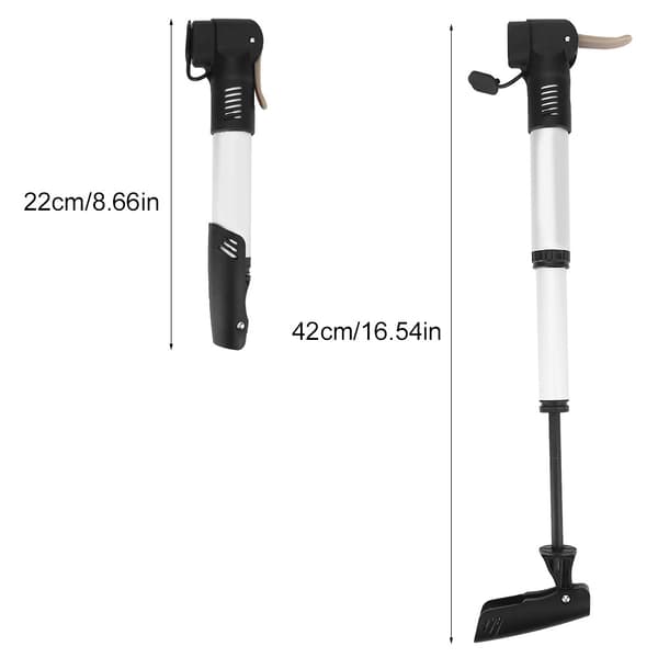 Bärbar Mini Cykelpump i Legering