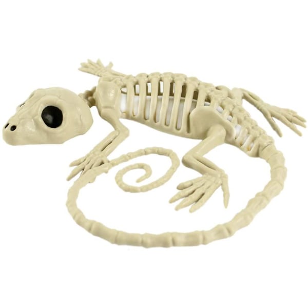 Gecko Skull Ornament,