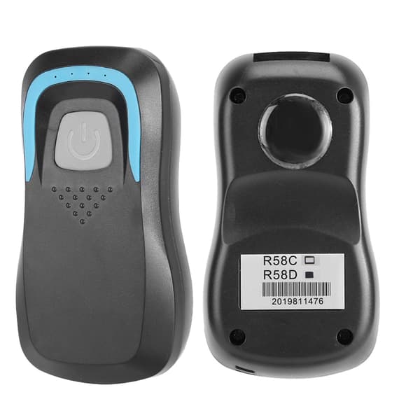 Bluetooth RFID Kortlæser Trådløs Stregkodescanner 5 Kort Sort ID 125Khz