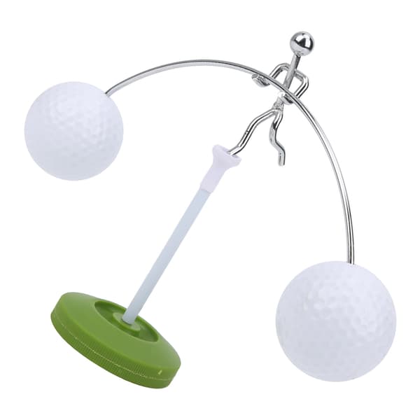 Mini Golfboll Balansställ med Bas Hemmakontor Skrivbordsdekor