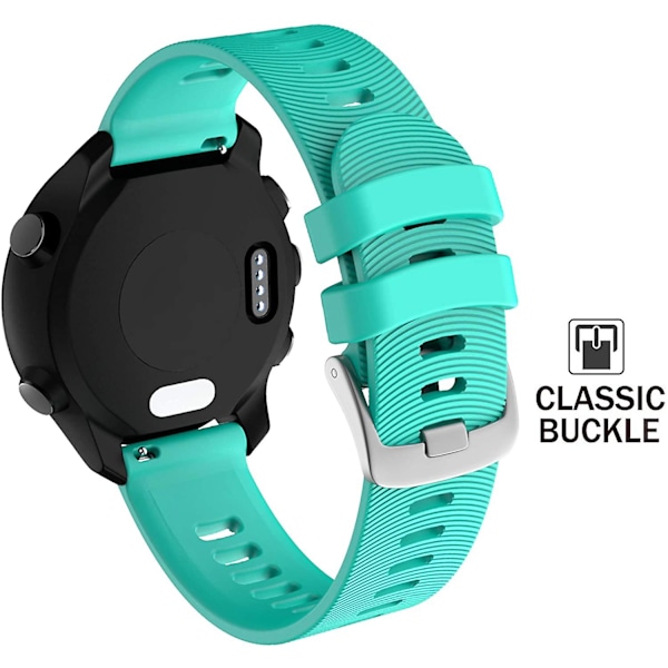 Garmin Forerunner245 rem 8# blågrön (avdrag för skivor)