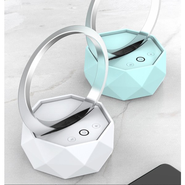 Natlys bluetooth højttaler, smart trådløs farverig bluetooth højttaler til hjemmet (blå),