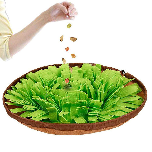 Hundmatningsmattor Snuffle Mats, Nosework Filt Pet Snuffle Bowl Cat Snuffelmatta för katter Hundar,aktivitet Kul lekmatta för att lindra stress Restlessn