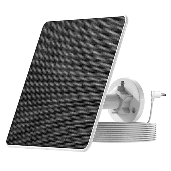 5W solpanel til Rings-kamerabatteri, nem installation og vedligeholdelse Panneau solaire Ring5W