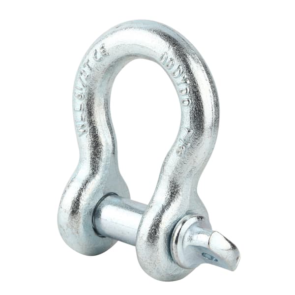 G209 Legerat Stål Kraftig Marin D-ring Schackel 6.5t 1ST