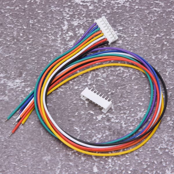 JST PH 2,0 mm 8-bens hanstik kabel 30 cm 10 sæt
